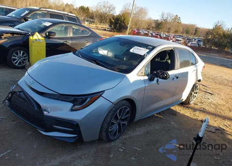 2022 Toyota Corolla Se from USA, damaged, VIN 5YFS4MCE9NP134028
